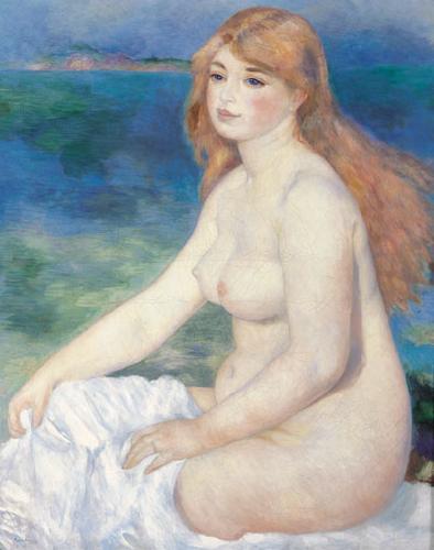 Pierre-Auguste Renoir La baigneuse blonde